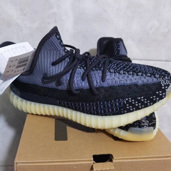 Adidas Yeezy Boost 350 V2 sports casual shoes Black Sesame FZ5000 size US10 - Picture 3 of 8